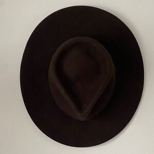 Yellow 108 Dark Brown Dylan Fedora Hat